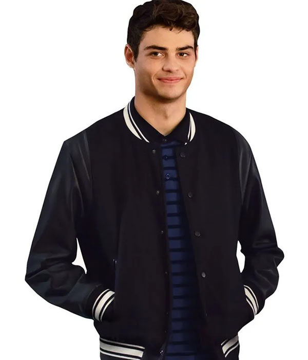 The Perfect Date Noah Centineo Varsity Letterman Jacket